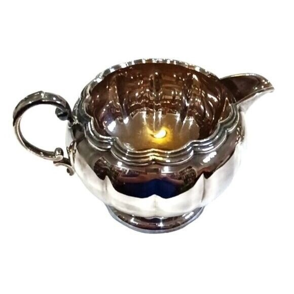 Vintage Birks Primrose Plate 4-Piece Service Coffee Pot Tea Pot Creamer & Sugar - Picture 10 of 14